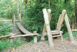 Spielplatz Goethestraße - Hängebrücke