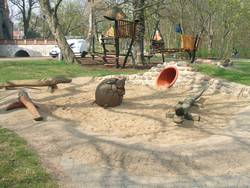 Spielplatz Schlosspark - Sandspielbereich