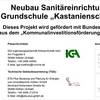 Neue Sanitäreinrichtungen für die Kastanienschule 