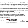 &Uuml;bersicht der Ma&szlig;nahmen aus Mitteln des Sonderverm&ouml;gens &bdquo;Infrastruktur&ldquo; &ndash; Kommunalarm