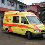 Februar: Das neue Domizil der Rettungswache am Krankenhaus Köthen wird feierlich in Betrieb genommen.