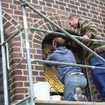 Oktober: Bleiverglasung in der Martinskirche wieder vollständig - damit endet die umfangreiche Sanierung dieses bedeutenden Architekturdenkmals.