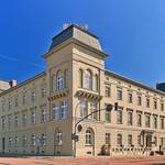 Ehemalige Bahnhofsrestauration, heute Hotel Stadt Köthen.