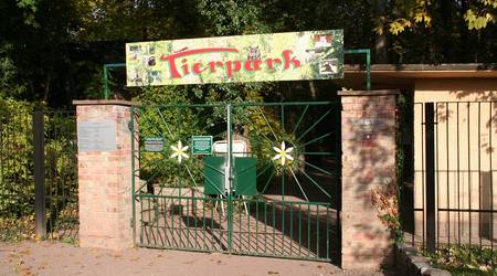 Tierpark Eingang geschlossen