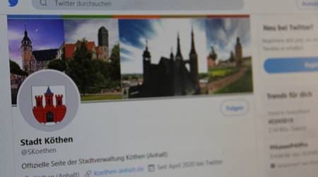 Die Stadt Köthen (Anhalt) ist jetzt unter anderem auf Twitter vertreten.