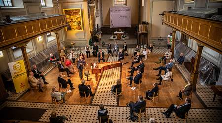 Ein Blick in die St. Agnus Kirche.