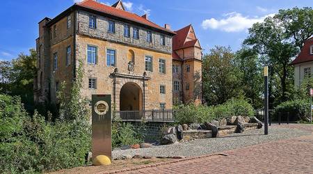 Johann-Georg-Bau im Schloss (vor der Sanierung)