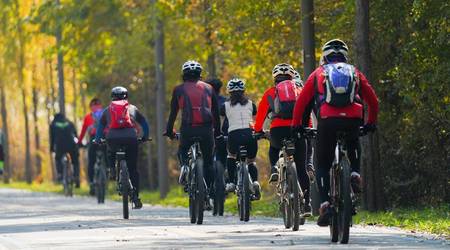 Mit der Fahrradtour sollen Daten gesammelt werden.