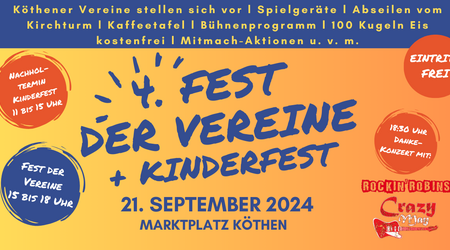 Am 21. September wird auf dem Marktplatz doppelt gefeiert.