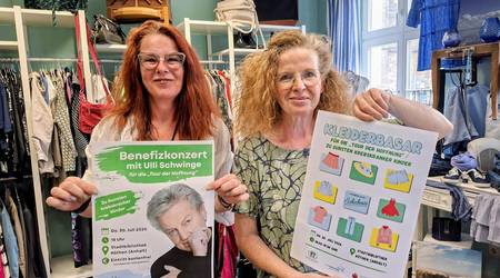 Benefizkonzert und Kleiderbasar
