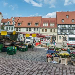 Wochenmarkt auf dem Holzmarkt ( © Anja Kahlmeyer)