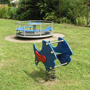 Spielplatz Kleinwülknitz - Karussell Wipper