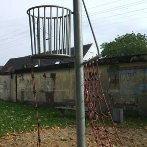 Spielplatz Klepzig - Klettermastkorb