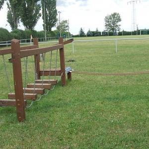 Spielplatz Porst - Wackelsprossenkombi