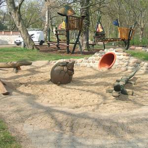 Spielplatz Schlosspark - Sandspielbereich