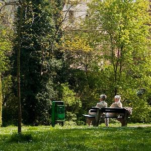 Senioren im Schlosspark