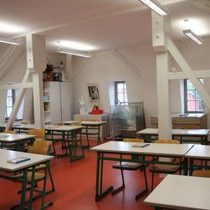 Neugestalteter Klassenraum