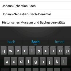 Mit der Suchfunktion werden die gewünschten Informationen schnell gefunden.
