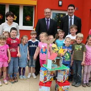 Die Steppkes der Vorschulgruppe in der Kita Max