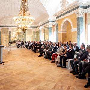 Sachsen-Anhalts Ministerpräsident Dr. Reiner Haseloff hielt die Festrede zur Eröffnung.