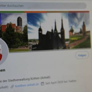 Die Stadt Köthen (Anhalt) ist jetzt unter anderem auf Twitter vertreten.