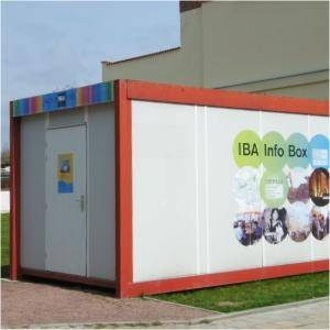 IBA-Infobox in der Ludwigstraße