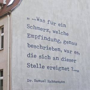 Wallstraße 35: Was für ein Schmerz, welche Empfindung, genau beschrieben, war es, die sich an dieser Stelle ereignet