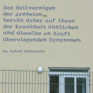 Kleiner Plan 7: Das Heilvermögen der Arzneien beruht daher auf ihren der Krankheit ähnlichen und dieselbe an Kraft überwiegenden Symptomen.