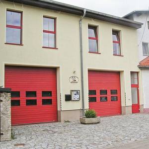 Gebäude der Freiwilligen Feuerwehr Arensdorf.