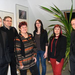 Die Köthener Fotofreunde (v.l.) Dirk Krause, Sascha Perten, Heike Thes, Heike Krostitz, Anja Steinbiß und Christian Ratzel.