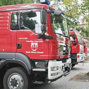 Feuerwehrfahrzeuge.