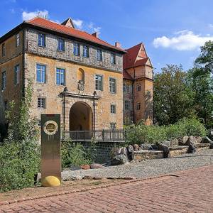 Johann-Georg-Bau im Schloss (vor der Sanierung)