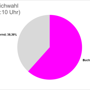 Stimmanteil Stichwahl vorl. Endergebnis