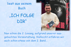 Plakat zur Lesung